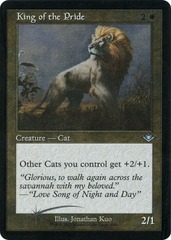 King of the Pride - Foil Etched - Retro Frame - MH1